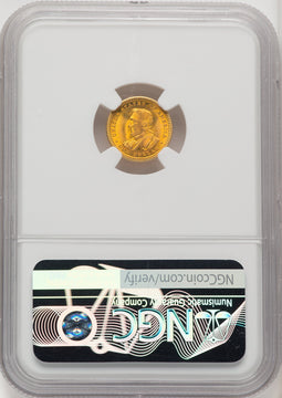 1905 G$1 Lewis and Clark Green Label Commemorative Gold NGC MS66