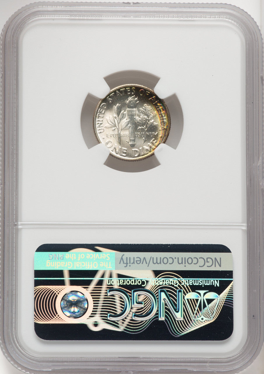 1951-S 10C FB Roosevelt Dime NGC MS68 (771528012)