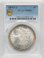 1878-CC Morgan Dollar PCGS MS64 (771527004)