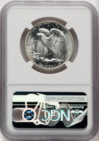 1942 50C CAC Proof Walking Liberty Half Dollar NGC PR67