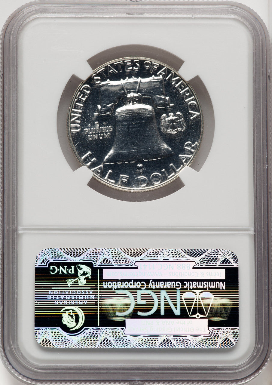 1958 50C Proof Franklin Half Dollar NGC PR69 (771528024)