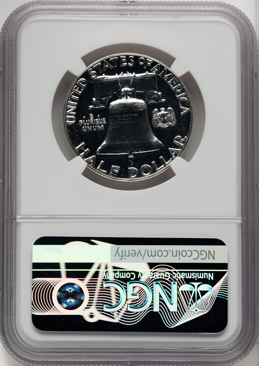 1958 50C Proof Franklin Half Dollar NGC PR69 (771528023)