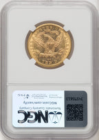 1882-CC $10 Liberty Eagle NGC MS61