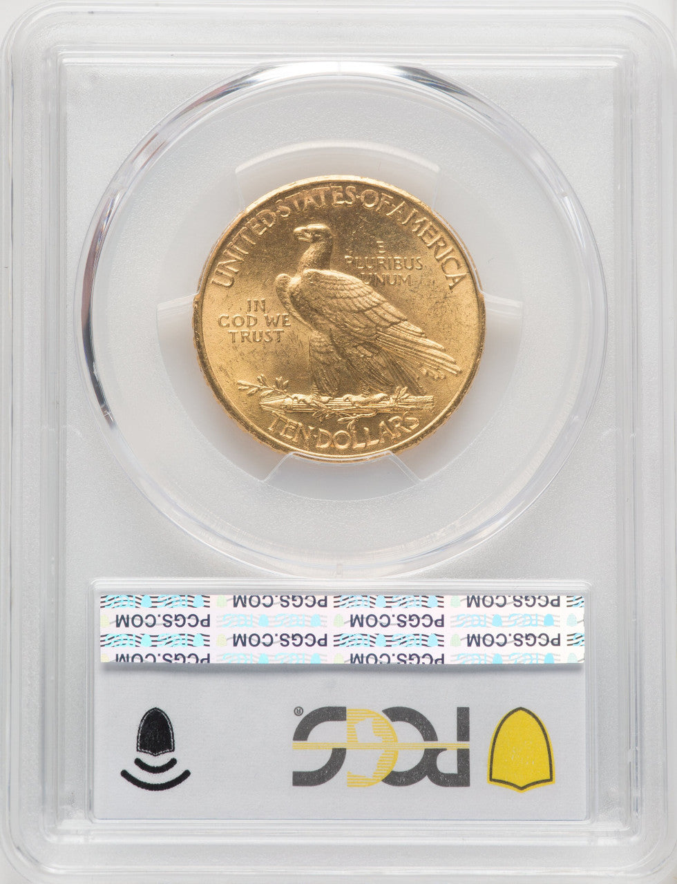 1908 $10 MOTTO Indian Eagle PCGS MS63 (771357003)