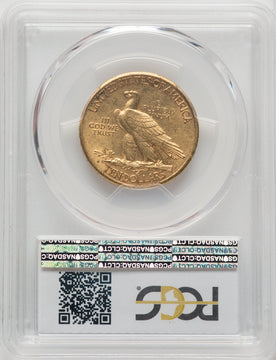 1911-D $10 Indian Eagle PCGS AU58