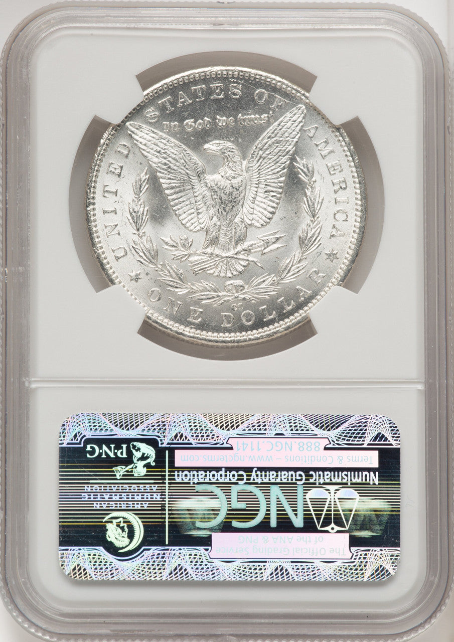 1891-CC Morgan Dollar NGC MS63 (519876052)