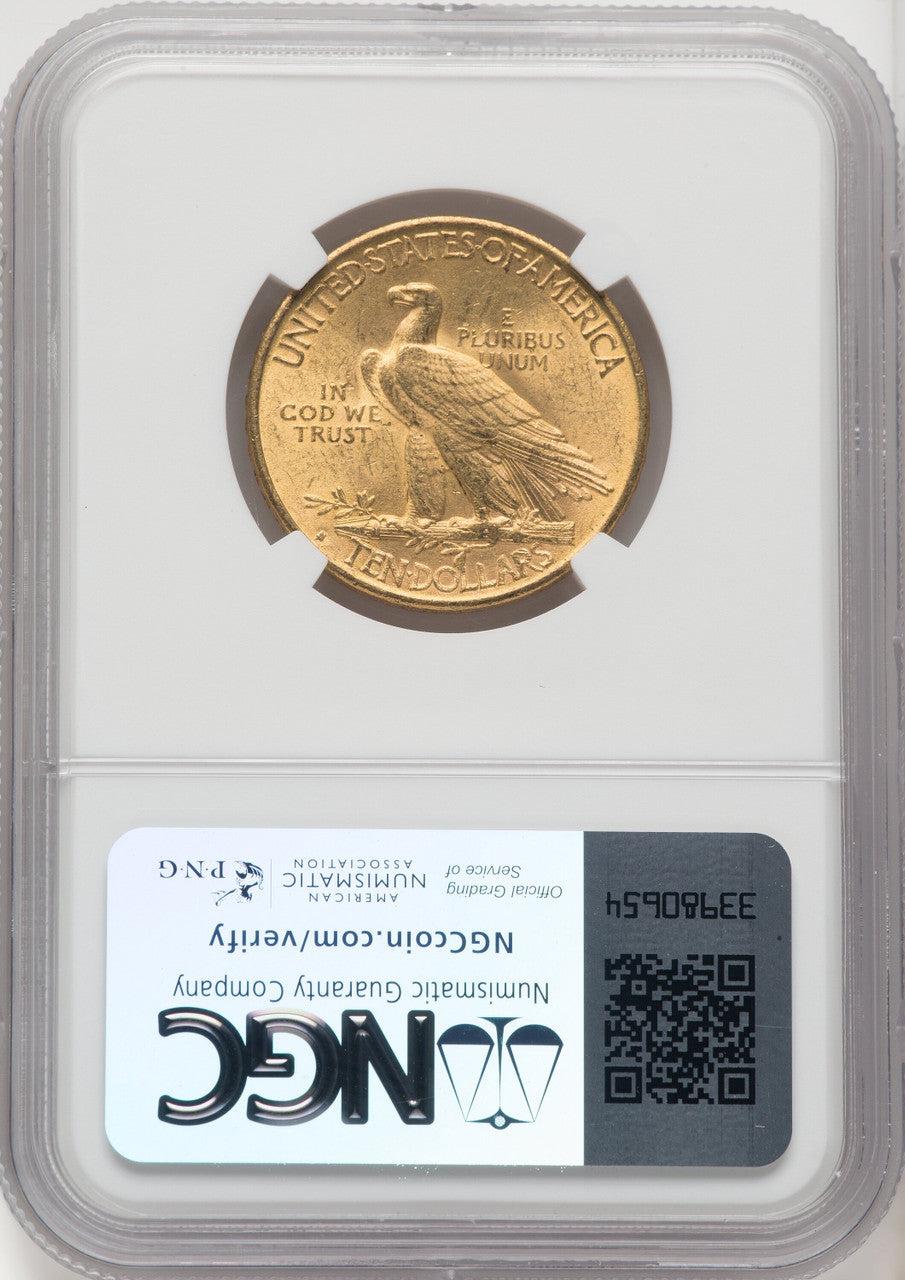 1916-S $10 Indian Eagle NGC MS64