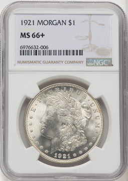 1921 Morgan Morgan Dollar NGC MS66+ (771124089)