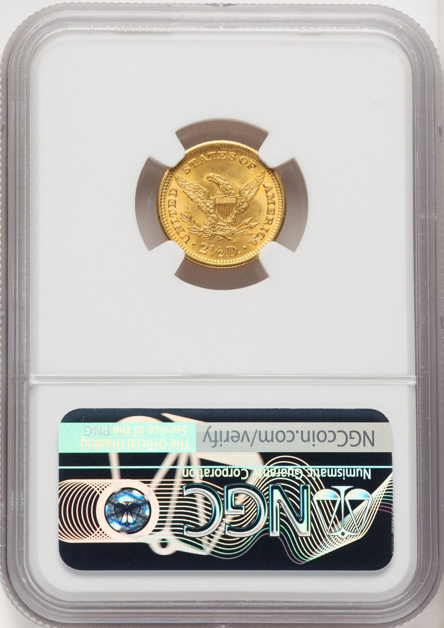 1905 $2.50 Liberty Quarter Eagle NGC MS66 (519806103)
