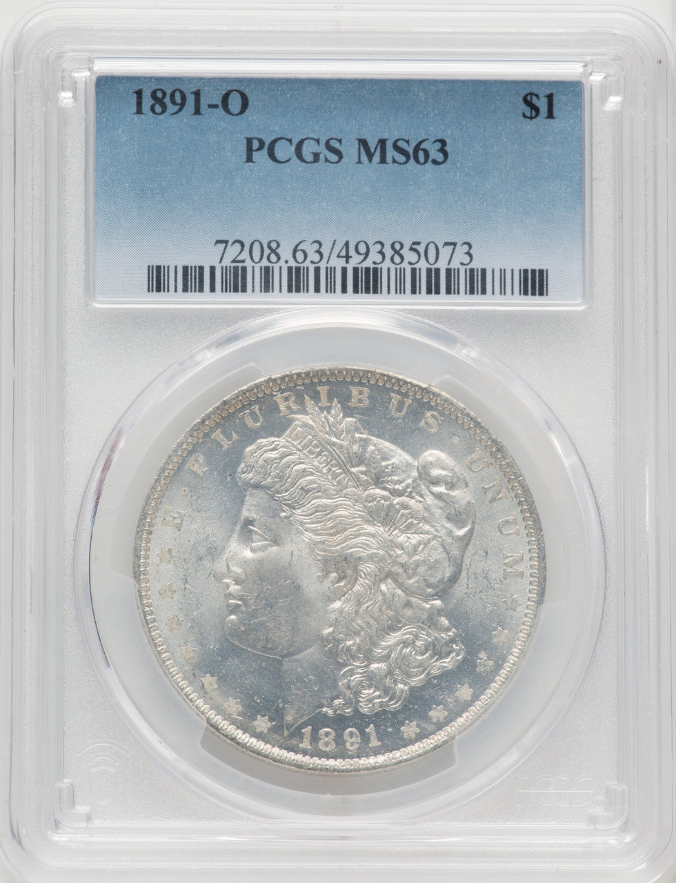 1891-O Morgan Dollar PCGS MS63 (519806127)