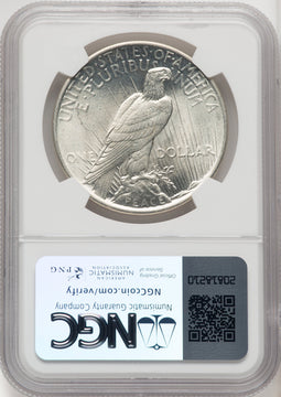 1925 Peace Dollar NGC MS66+ (771124104)