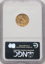 1910 $2.50 Indian Quarter Eagle NGC MS63 (771124155)