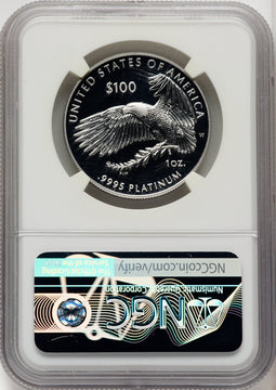 2019-W $100 One-Ounce Platinum Eagle Liberty NGC PF70 (769461010)