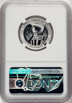 2007-W $50 Half-Ounce Platinum Eagle Reverse Proof Don Everhart NGC PF70