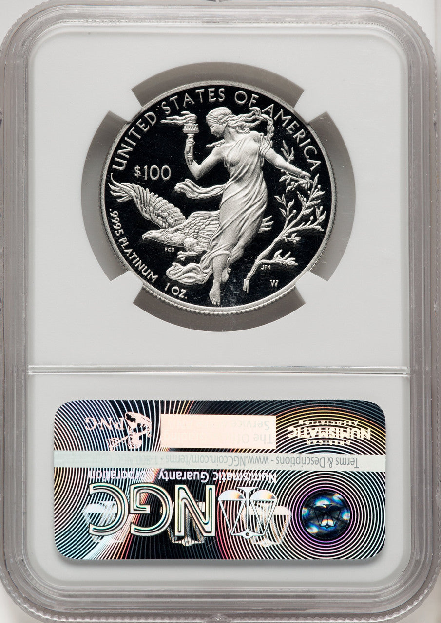 2016-W $100 One-Ounce Platinum Eagle First Strike NGC PF70 (766935007)