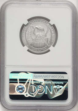 2007-W $50 Half-Ounce Platinum Eagle Burnished Kenneth Bressett Red Book NGC MS70