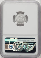2007-W $10 Tenth-Ounce Platinum Eagle Burnished Kenneth Bressett Red Book NGC MS70