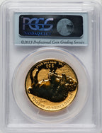 2013-W $50 One-Ounce Gold Buffalo Reverse Proof Chicago ANA PCGS PR70 (771665003)