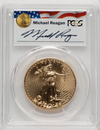 2016-W $50 One-Ounce Gold Eagle 30th Anniversary FS Michael Reagan FS Reagan Legacy Series Michael Reagan PCGS SP70