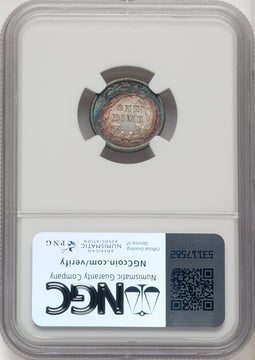 1877-CC 10C Seated Dime NGC MS66+