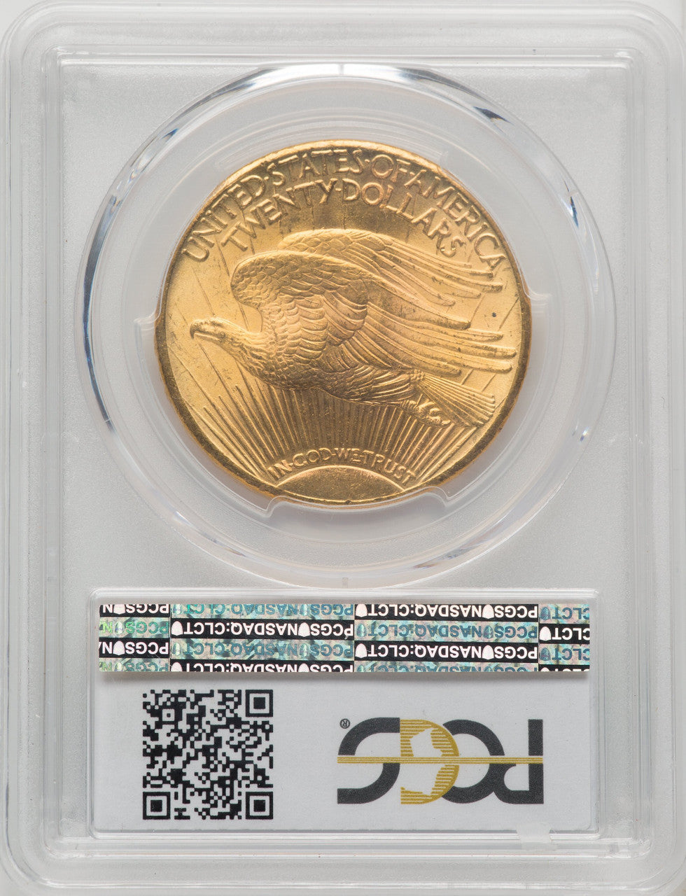 1927 $20 CAC Saint-Gaudens Double Eagle PCGS MS65+