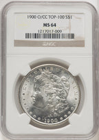 1900-O/CC Morgan Dollar NGC MS64