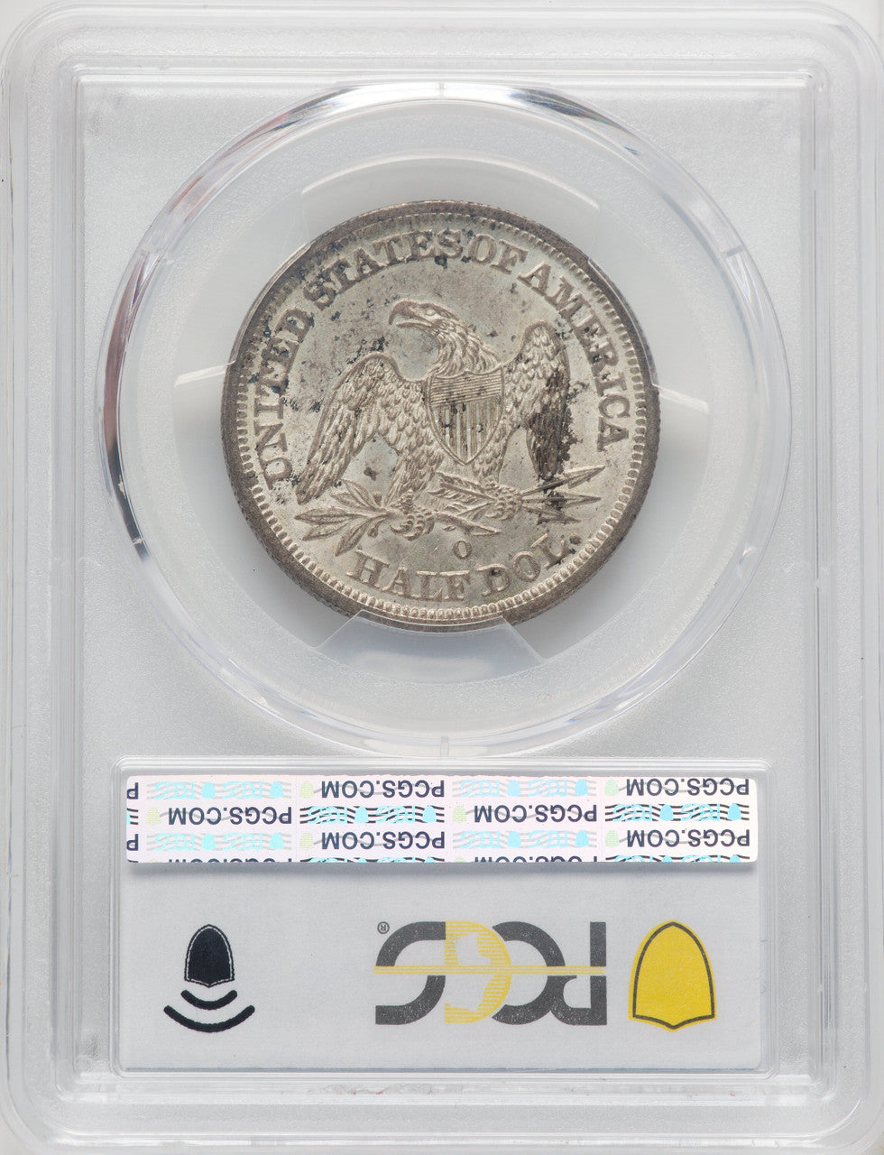 1844-O 50C CAC Seated Half Dollar PCGS MS63