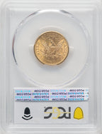 1901-S $5 CAC Blue Gradient Liberty Half Eagle PCGS MS64