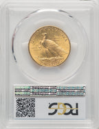 1911 $10 Blue Gradient Indian Eagle PCGS MS64