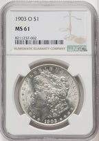 1903-O Morgan Dollar NGC MS61 (506363020)