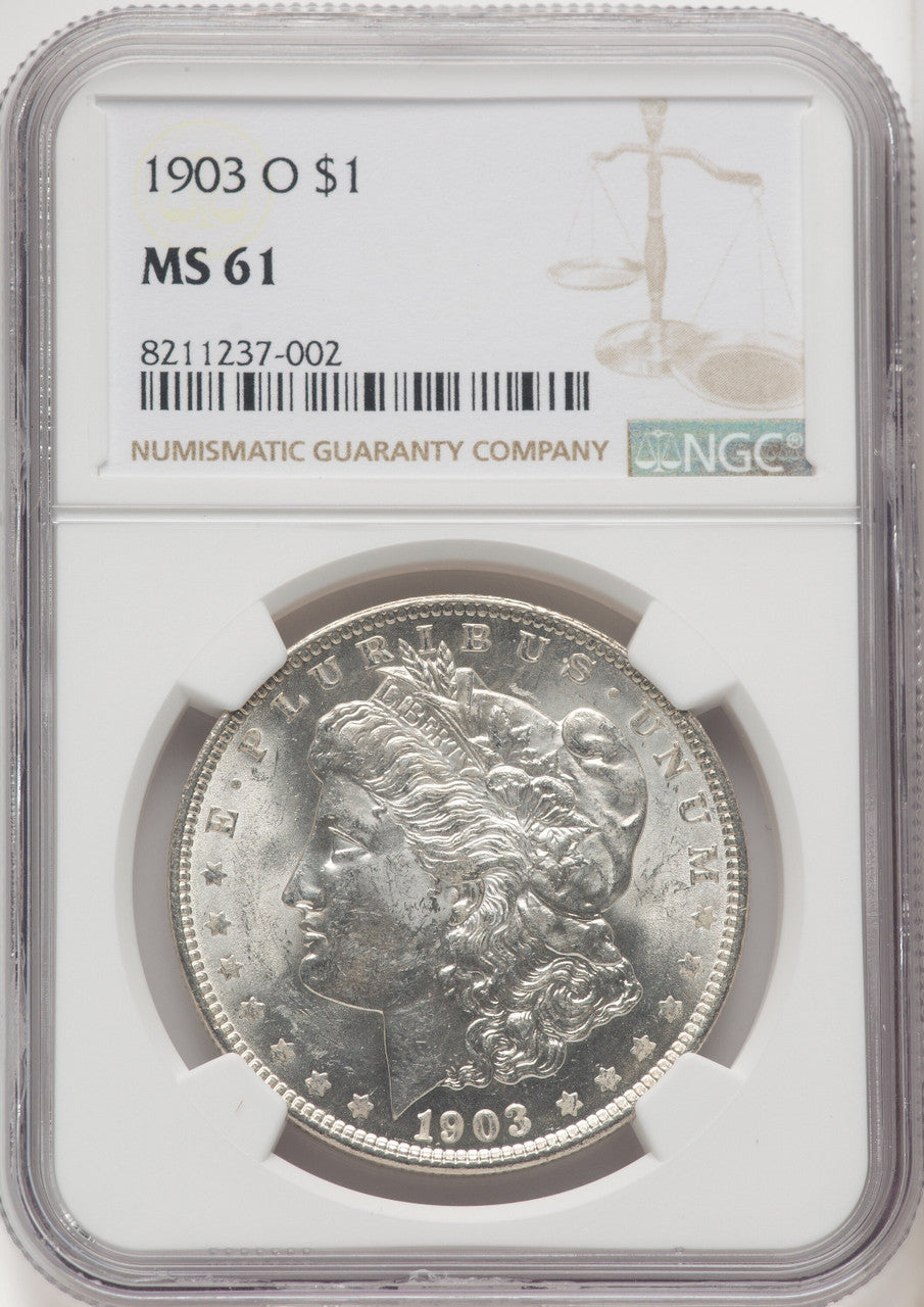 1903-O Morgan Dollar NGC MS61 (506363020)