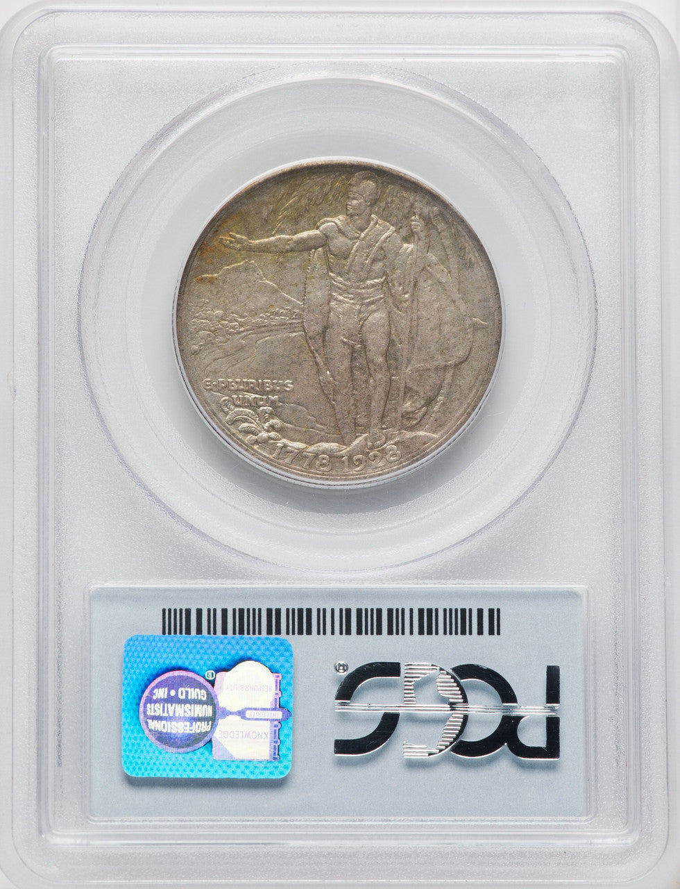 1928 50C Hawaiian Commemorative Silver PCGS MS64