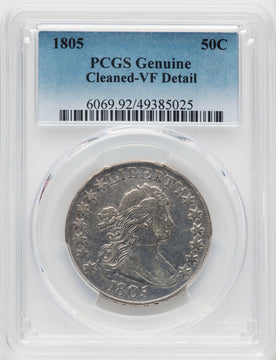 1805 50C Early Half Dollar Genuine PCGS VF20