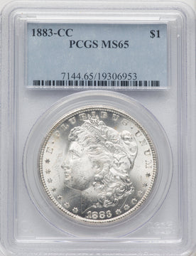 1883-CC Morgan Dollar PCGS MS65 (519806057)