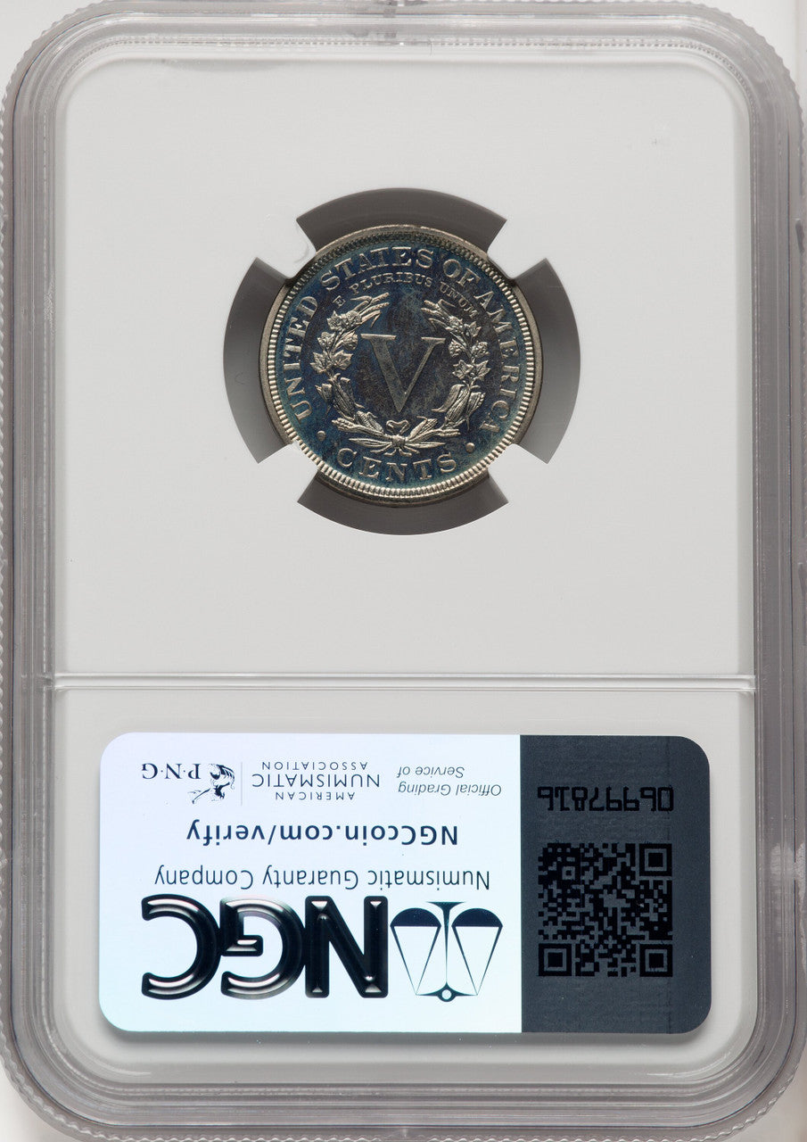 1904 5C Proof Liberty Nickel NGC PR66