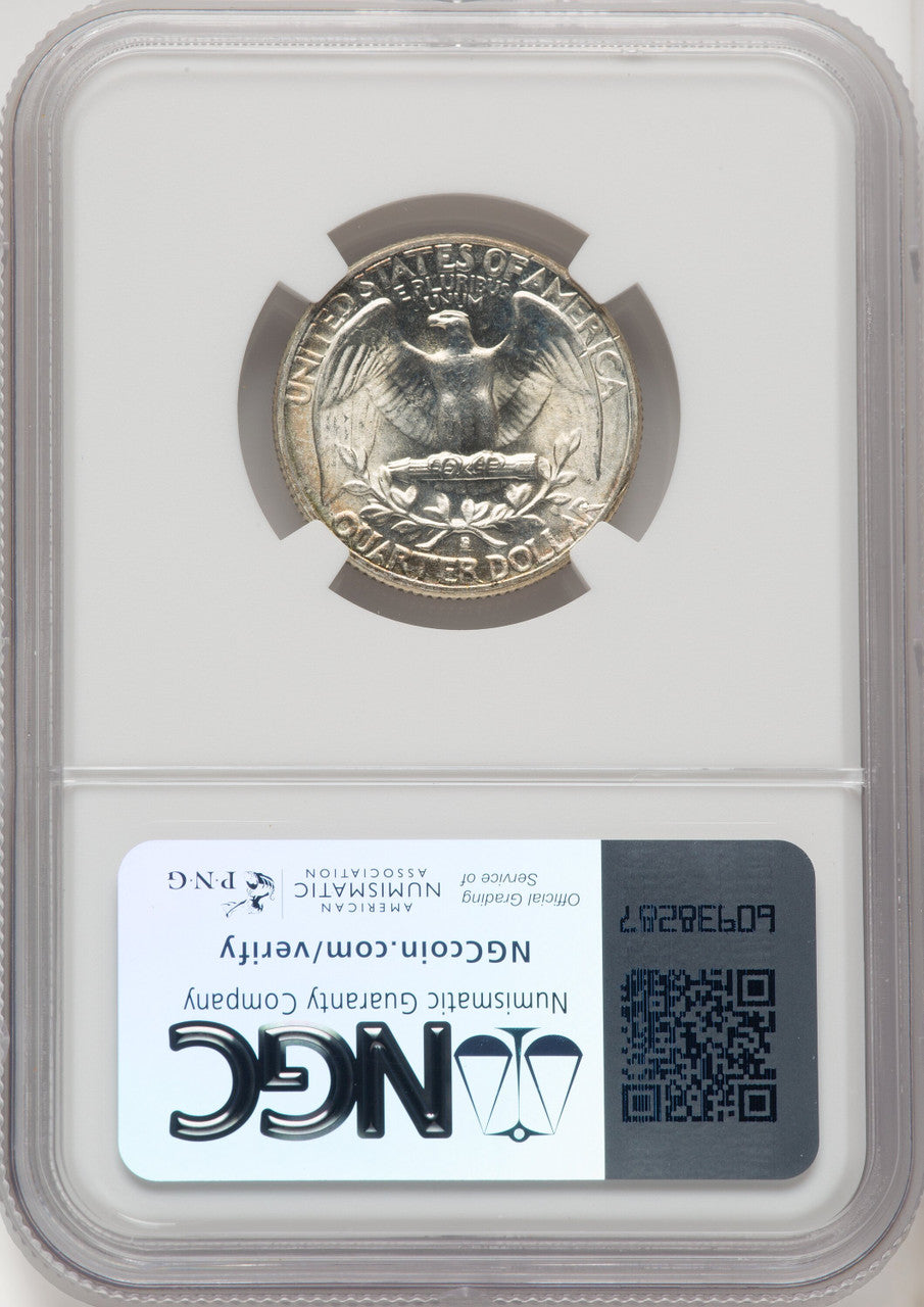 1950-S/D 25C Washington Quarter NGC MS66