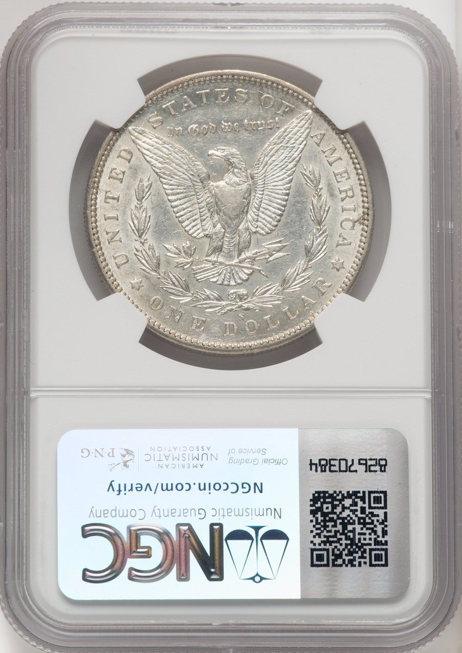 1892-S Morgan Dollar NGC AU50
