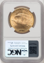 1923-D $20 Saint-Gaudens Double Eagle NGC MS66+ (766888032)