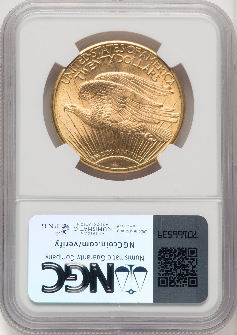 1923-D $20 Saint-Gaudens Double Eagle NGC MS66+ (766888032)