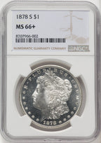 1878-S Morgan Dollar NGC MS66+