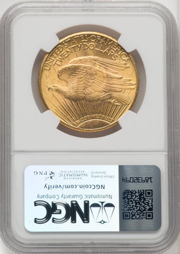 1926 $20 Tripled Die Obverse FS-101 Saint-Gaudens Double Eagle NGC MS66 (770351027)