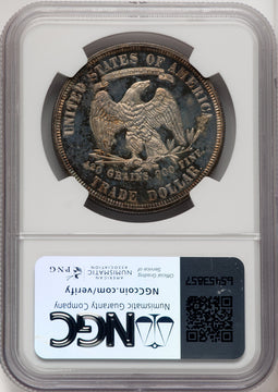 1878 T$1 CA Proof Trade Dollar NGC PR64