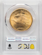 1908-S $20 Saint-Gaudens Double Eagle PCGS MS66
