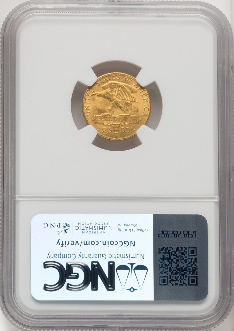 1915-S $2.50 Panama-Pacific Quarter Eagle Commemorative Gold NGC MS67 (769927020)
