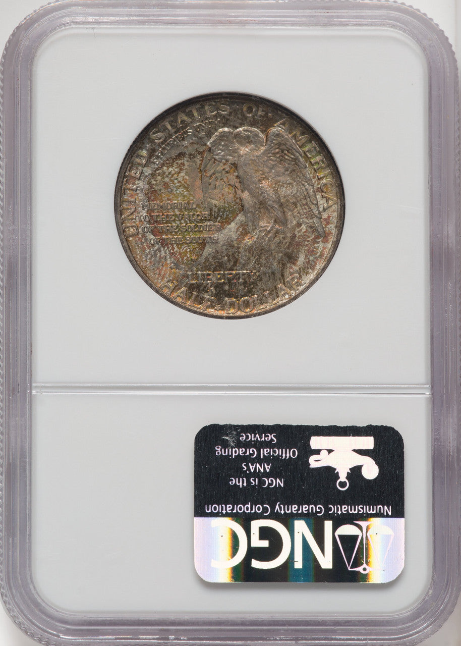 1925 50C Stone Mountain Commemorative Silver NGC MS68