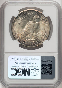 1927 Peace Dollar NGC MS65