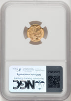 1889 G$1 Gold Dollar NGC MS66+