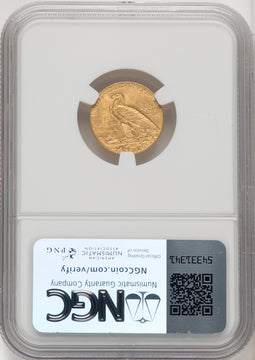 1929 $2.50 Indian Quarter Eagle NGC MS65 (768633021)