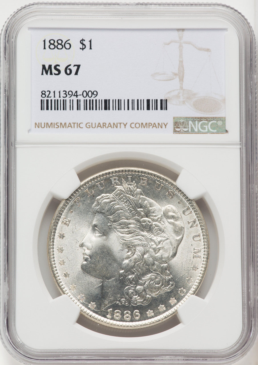 1886 Morgan Dollar NGC MS67 (769908038)