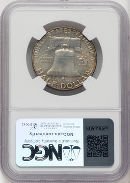 1957-D 50C FL Franklin Half Dollar NGC MS67 (771672015)